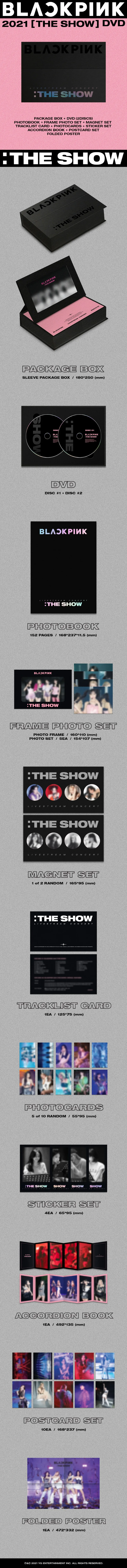 BLACKPINK (블랙핑크) - BLACKPINK 2021 [THE SHOW] DVD (2DVD) 2