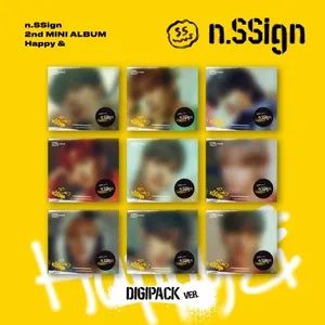 [랜덤] n.SSign (엔싸인) - 미니 2집 [Happy &] (Digipack ver.)