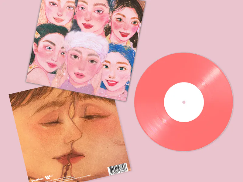 뎁트 (Dept) - Goodbye 2022 (핑크컬러 LP) [B Type]