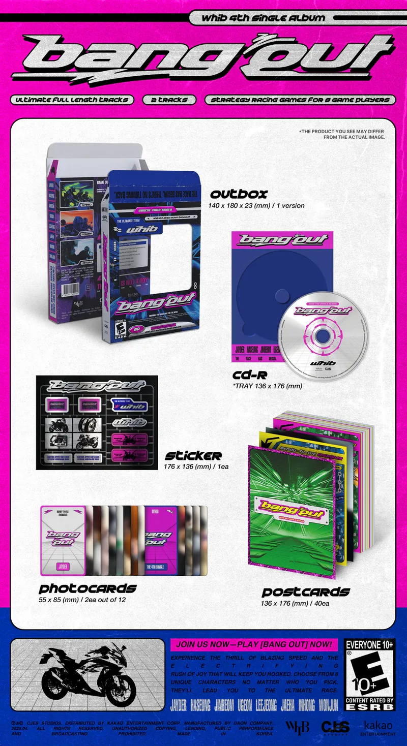 WHIB (휘브) - 싱글 4집 [BANG OUT] 2