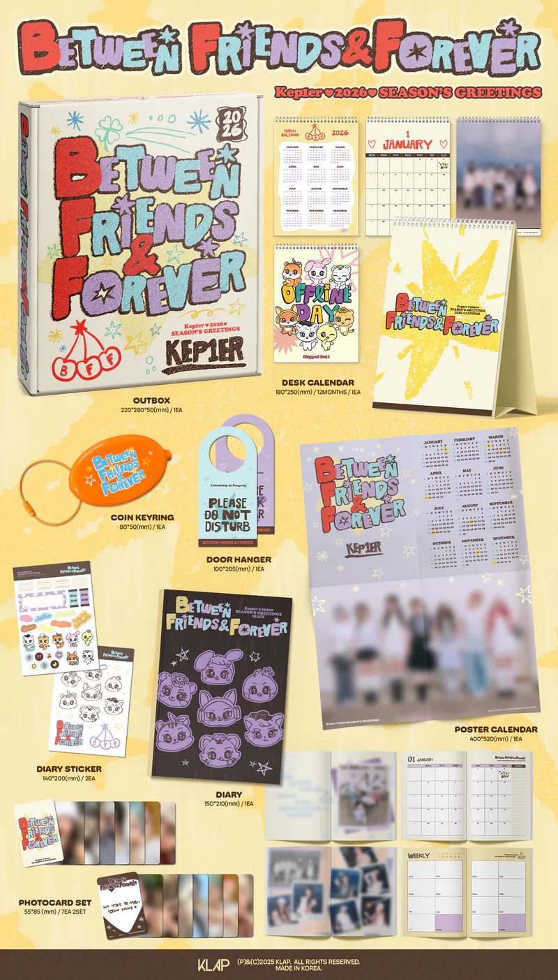 Kep1er (케플러) - 2026 Season’s greetings [BETWEEN FRIENDS&FOREVER] 2