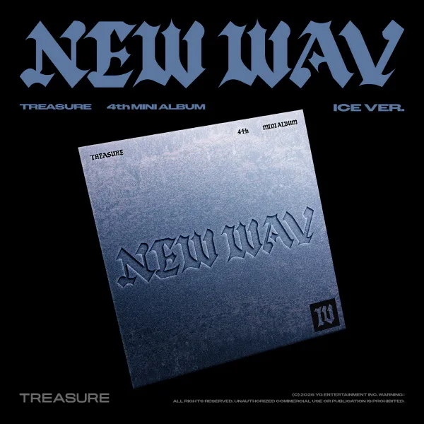 TREASURE - 4th MINI ALBUM [NEW WAV] ICE VER. (TREASURE 4th MINI ALBUM [NEW WAV] ICE VER.)