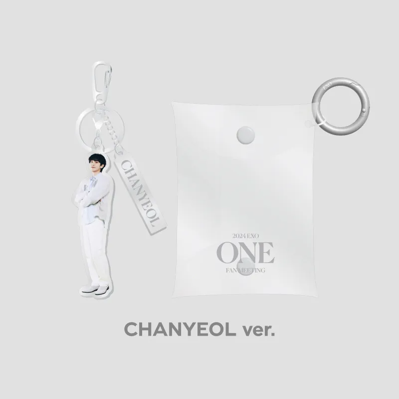 2024 EXO FAN-MEETING "ONE" MD - PVC POUCH+ACRYLIC KEY RING SET 상세 이미지 6