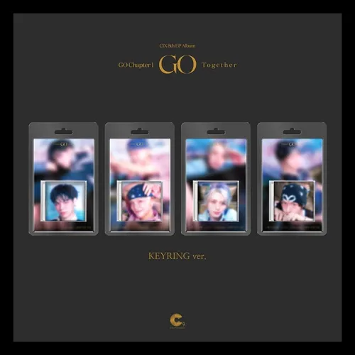 [랜덤] CIX (씨아이엑스) - 미니 8집 [GO Chapter 1 : GO Together] (KEYRING ver.)