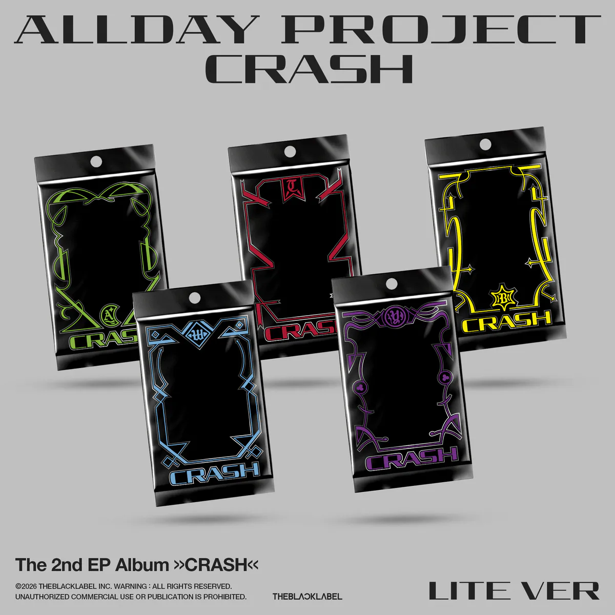 [랜덤] ALLDAY PROJECT - The 2nd EP Album 'CRASH' FOCUS ver. 상세 이미지 3