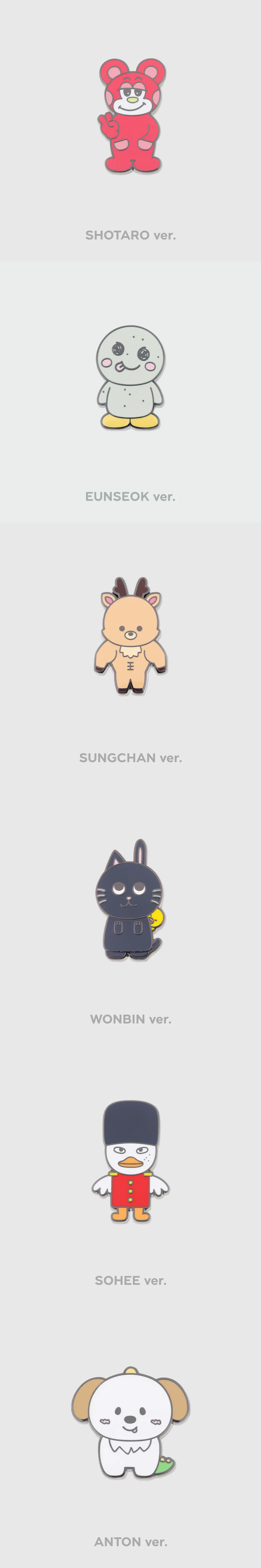 RIIZE : ON THE SING STREET 2nd MD - RANDOM CHARACTER BADGE 상세 이미지 2