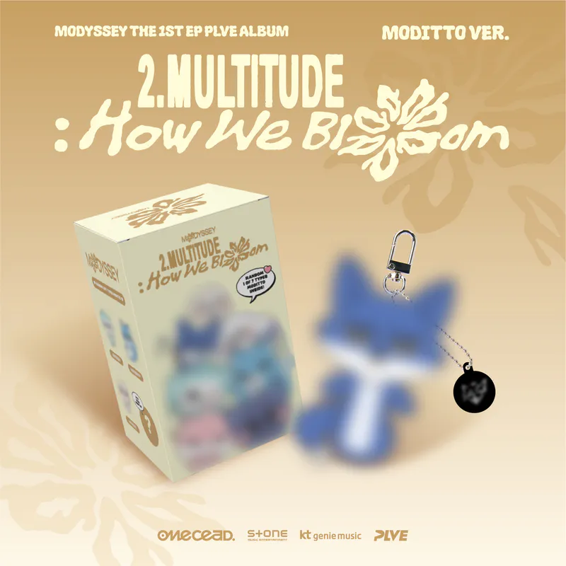 MODYSSEY(모디세이) - 1ST MINI ALBUM 2.Multitude: How We Bloom (MODITTO VER.)