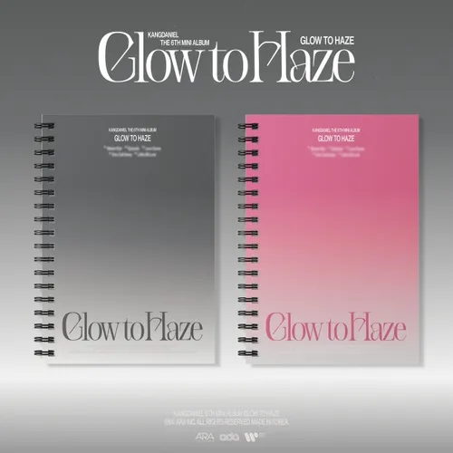 [세트] 강다니엘 - [Glow to Haze] (Photo Book Ver.) (Glow ver., Haze ver.)