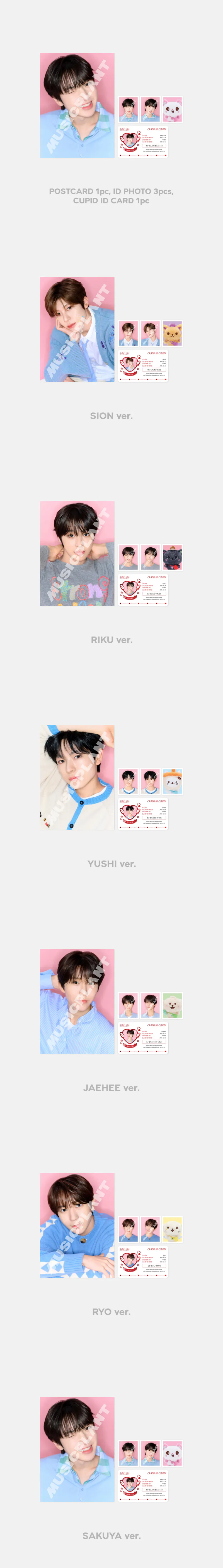 2024 NCT WISH 'LET’S GO STEADY' 1st OFFICIAL MD - STAMP 2