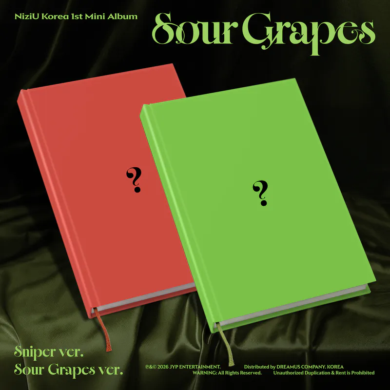 NiziU(니쥬) - 미니 1집 Sour Grapes <Sniper Ver. / Sour Grapes Ver.>