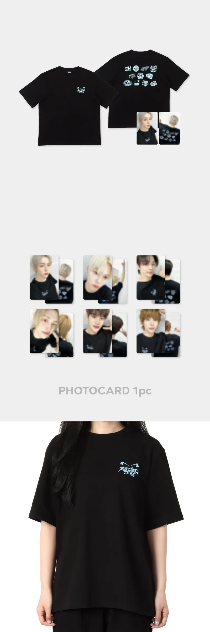2024 RIIZE FANCON ‘RIIZING DAY’ MD - FAN CON T-SHIRT SET 2