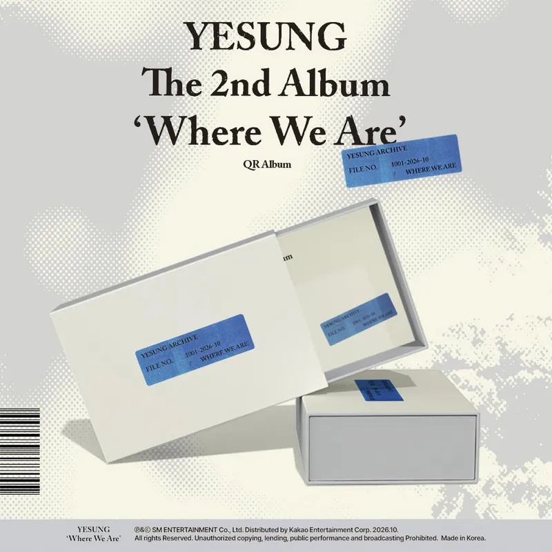 예성 - 6TH MINI ALBUM 정규 2집 [Where We Are] (QR Ver.)(스마트앨범)
