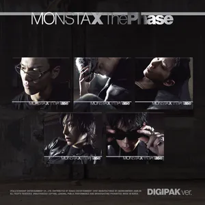 [랜덤] 몬스타엑스 - MONSTA X EP [The Phase] DIGIPAK ver. (5종)