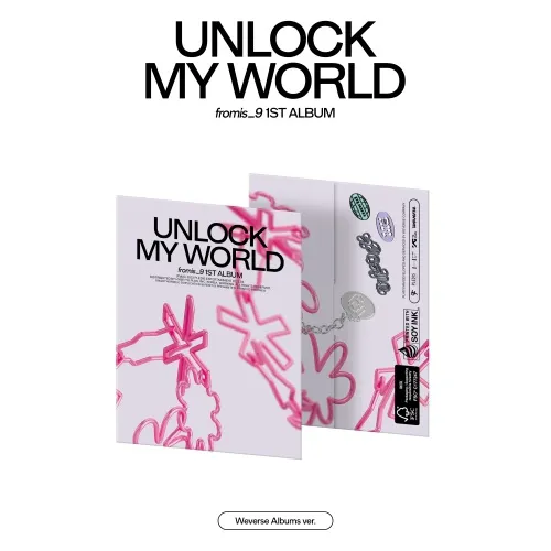 [랜덤] fromis_9 (프로미스나인) - 정규 1집 [Unlock My World] (Weverse Albums ver.)
