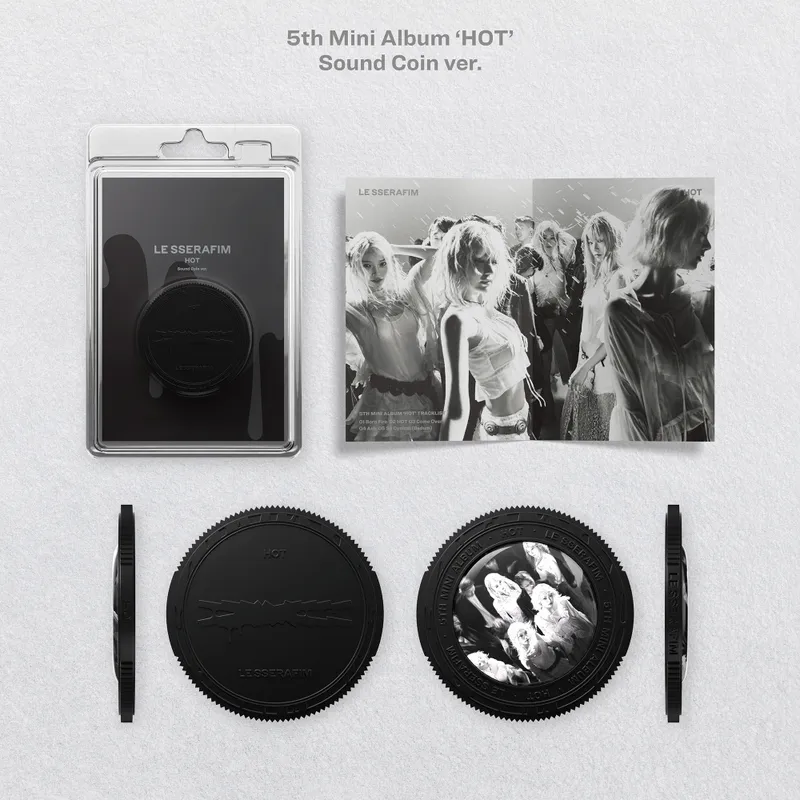 르세라핌 (LE SSERAFIM) - 5th Mini Album 'UNFORGIVEN'  (Sound Coin ver.)