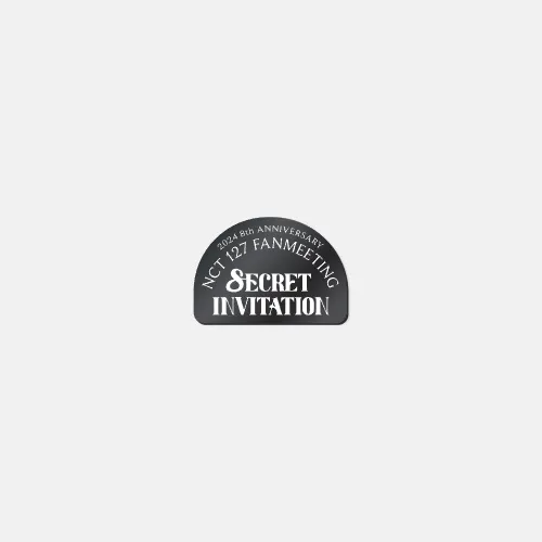 2024 NCT 127 8th ANNIVERSARY FANMEETING [8ECRET INVITATION] MD - BADGE