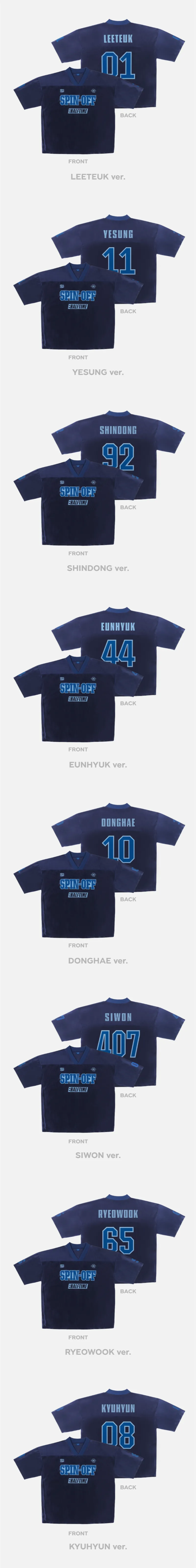 2024 SUPER JUNIOR [SUPER SHOW SPIN-OFF : Halftime] MD - UNIFORM 2