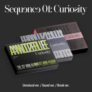 [랜덤] AND2BLE (앤더블) - 미니 1집 [Sequence 01: Curiosity] (일반반 Unnatural ver. / Gazed ver. / Break ver.)