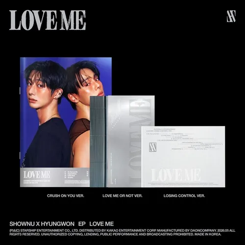 [세트] 셔누X형원 (몬스타엑스) - SHOWNU X HYUNGWON EP [LOVE ME]