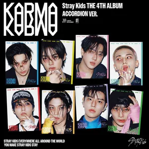 [랜덤] Stray Kids (스트레이 키즈) - 정규 4집 [KARMA] (ACCORDION VER.)