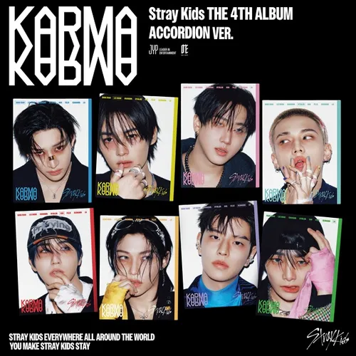 [랜덤] Stray Kids (스트레이 키즈) - 정규 4집 [KARMA] (ACCORDION VER.)