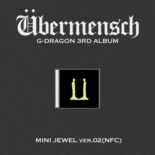 지드래곤 (G-DRAGON) - 3집 앨범 [Übermensch] (MINI JEWEL) (ver.2) (NFC)