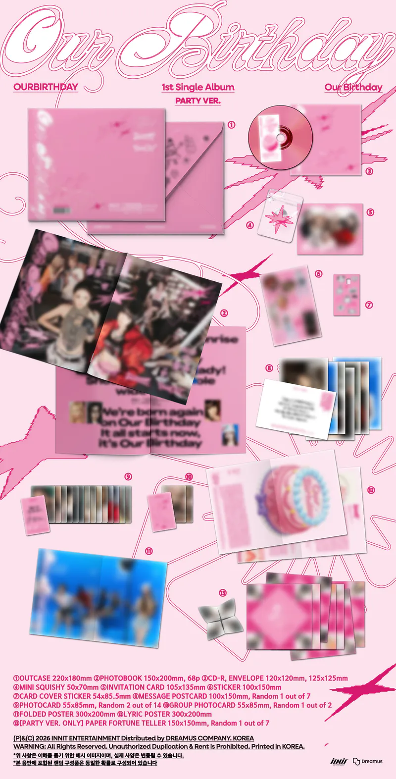 OURBIRTHDAY - Our Birthday <COLORING BOOK VER> 6