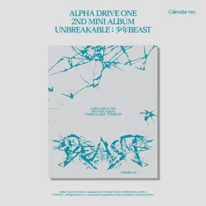 ALPHA DRIVE ONE - 미니 2집 [UNBREAKABLE : 少年BEAST] (Calendar Ver.)