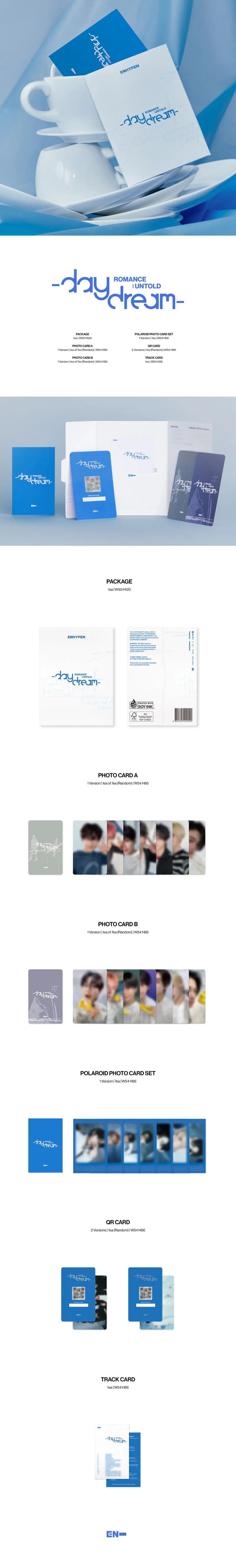 ENHYPEN (엔하이픈) - [ROMANCE : UNTOLD –daydream-] (Weverse Albums ver.) 2