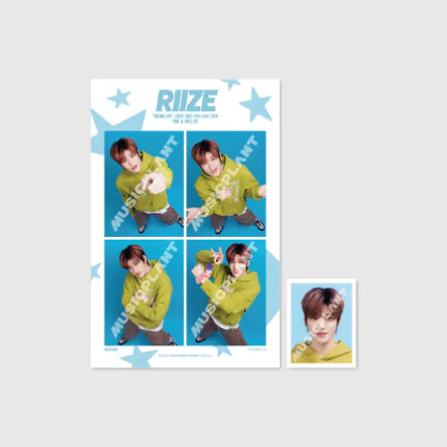 2024 RIIZE FANCON ‘RIIZING DAY’ FINALE in SEOUL 2nd MD - 4 CUT + ID PHOTO SET