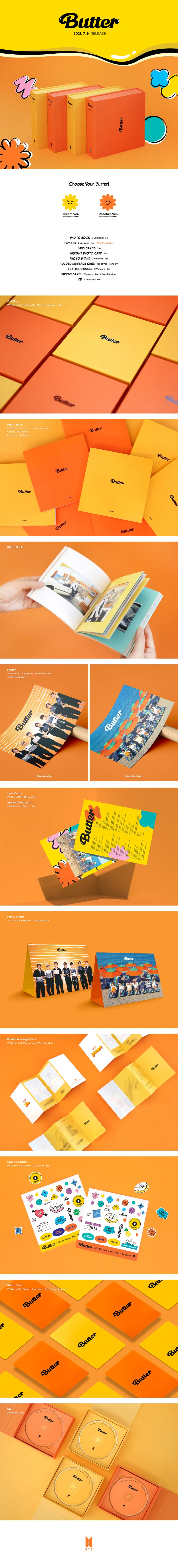 [세트] 방탄소년단 (BTS) - [Butter] 2