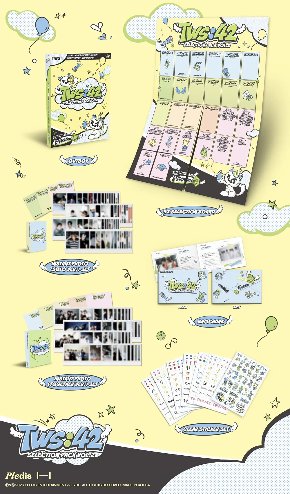 TWS(투어스) - TWS:42 Selection Pack Vol. 2 상세 이미지 2
