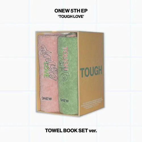 온유(ONEW) - 미니앨범5집 [TOUGH LOVE] (TOWEL BOOK SET Ver.)