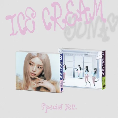 [세트] YUNA(ITZY) - [Ice Cream] SPECIAL Ver. (총 2종, A/B Ver.)
