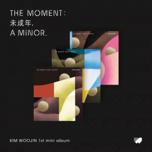 [세트] 김우진 (KIM WOOJIN) - 미니1집 [The moment : 未成年, a minor.]