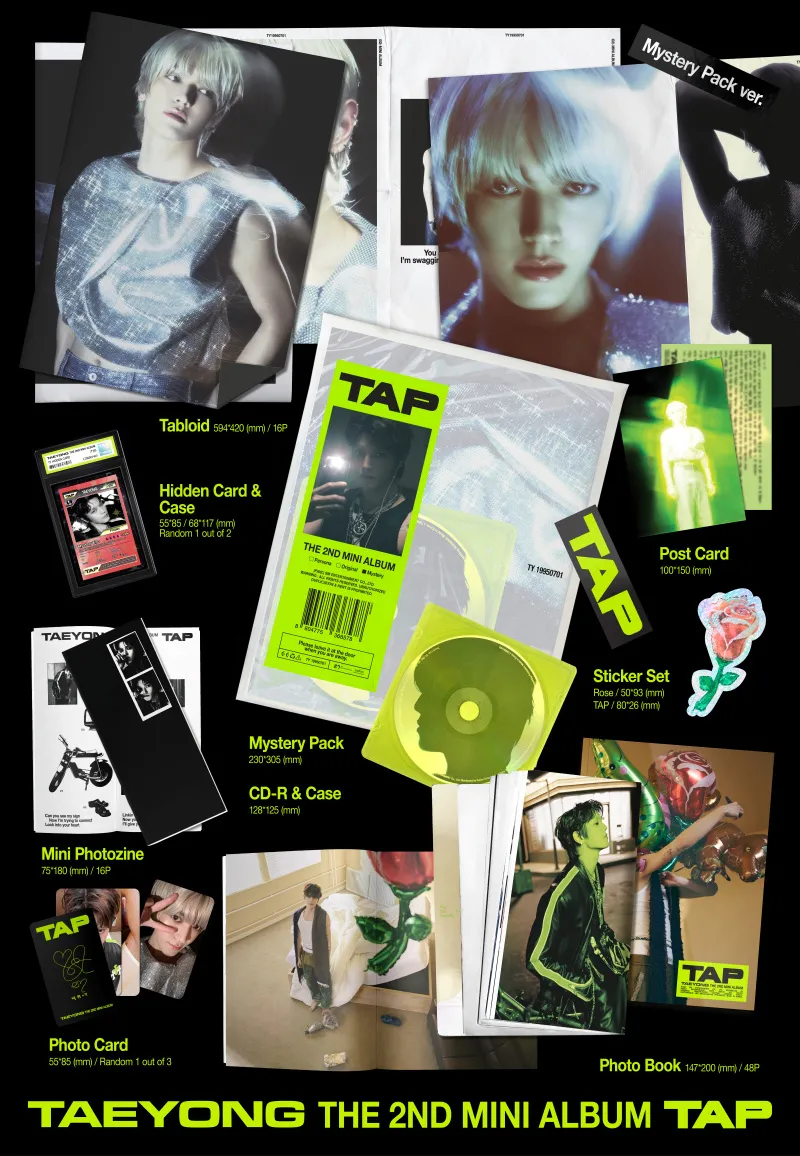 태용 (TAEYONG) - 미니 2집 [TAP] (Mystery Pack Ver.) 2