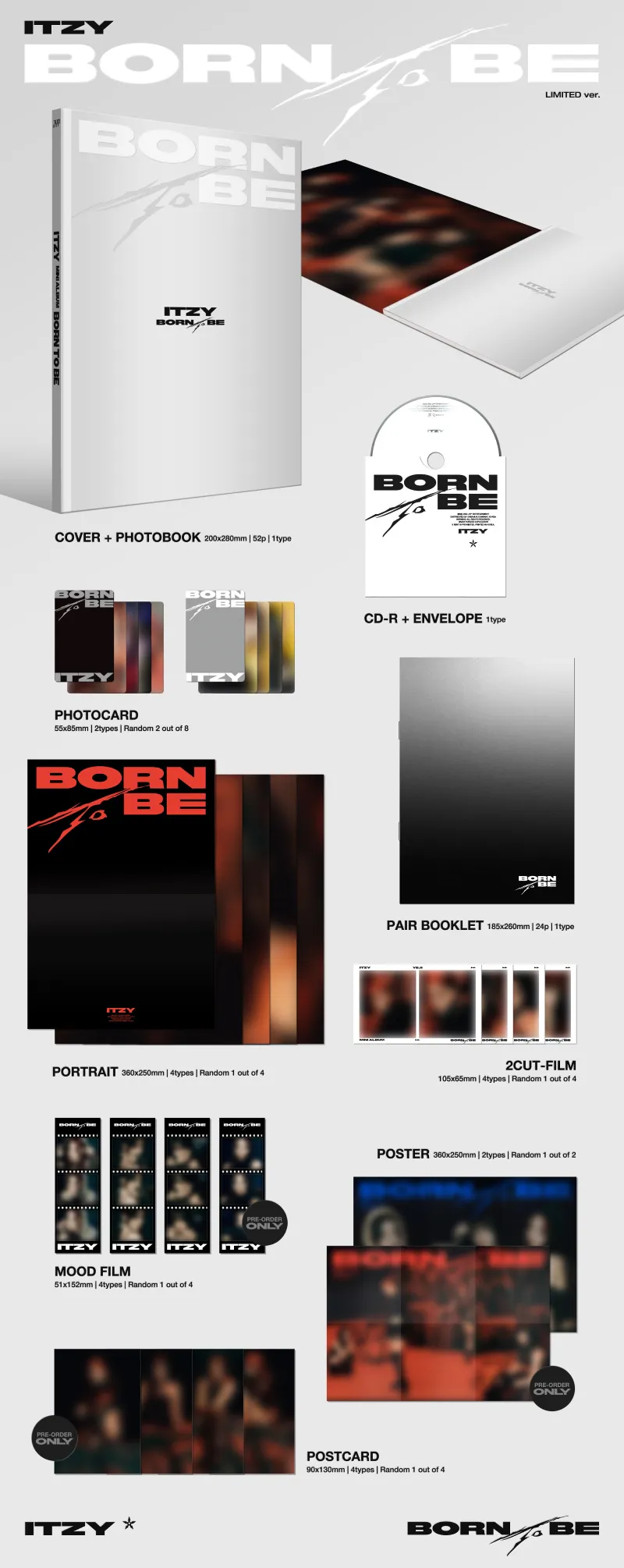 ITZY (있지) - [BORN TO BE] (LIMITED VER.) 2