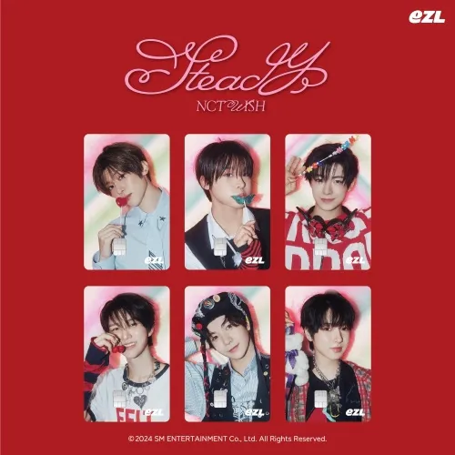 NCT WISH (엔시티 위시) - [Steady] EZL 홀로그램 교통카드