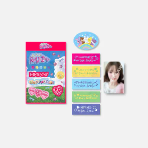 Red Velvet FANCON [HAPPINESS : My Dear, ReVe1uv] MD - REMOVABLE STICKER SET
