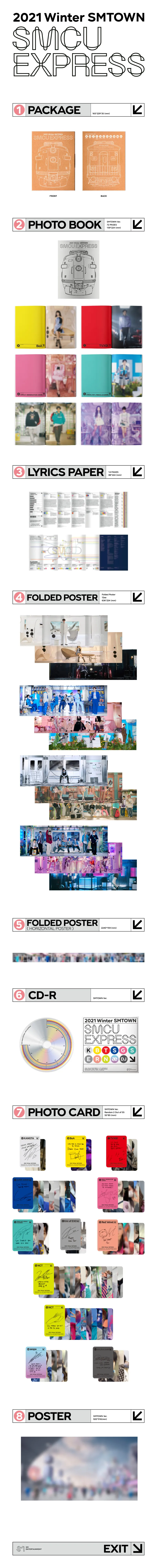 SMTOWN - 2021 Winter SMTOWN : SMCU EXPRESS (SMTOWN Ver.) 상세 이미지 2