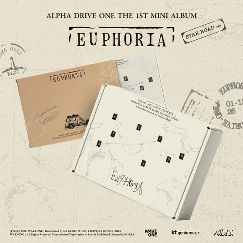 ALPHA DRIVE ONE - THE 1ST MINI ALBUM [EUPHORIA] (STAR ROAD ver.)
