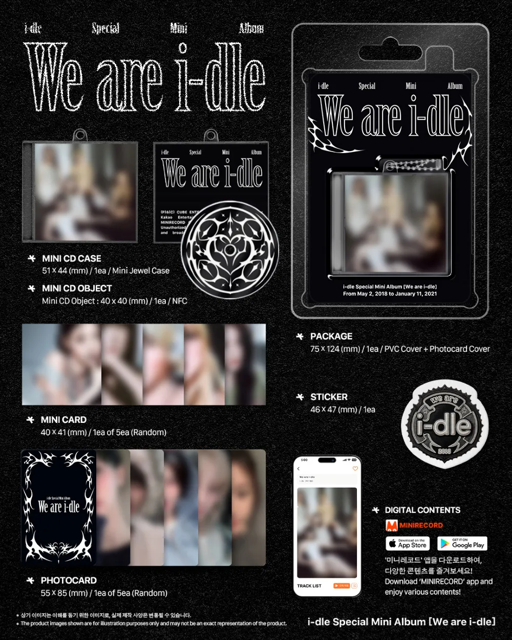 i-dle (아이들) - Special Mini Album [We are i-dle] (Platform ver.) 상세 이미지 2