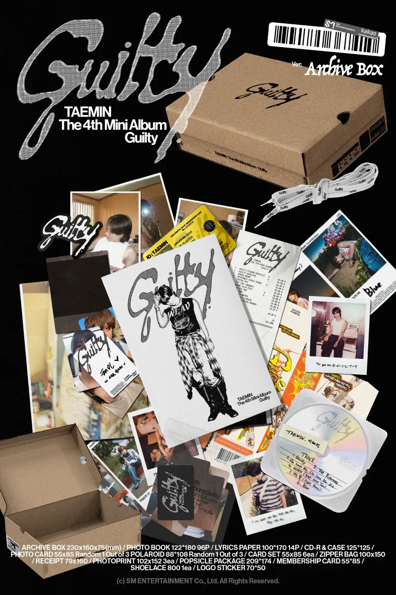 태민 (TAEMIN) - 미니 4집 [Guilty] (Archive Box Ver.) 2