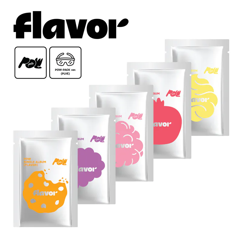 POW(파우) - Single Album [FLAVOR] POW-DER Ver. 2