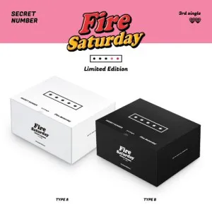 [세트] SECRET NUMBER (시크릿넘버) - 싱글3집 [Fire Saturday] (Limited Edition)