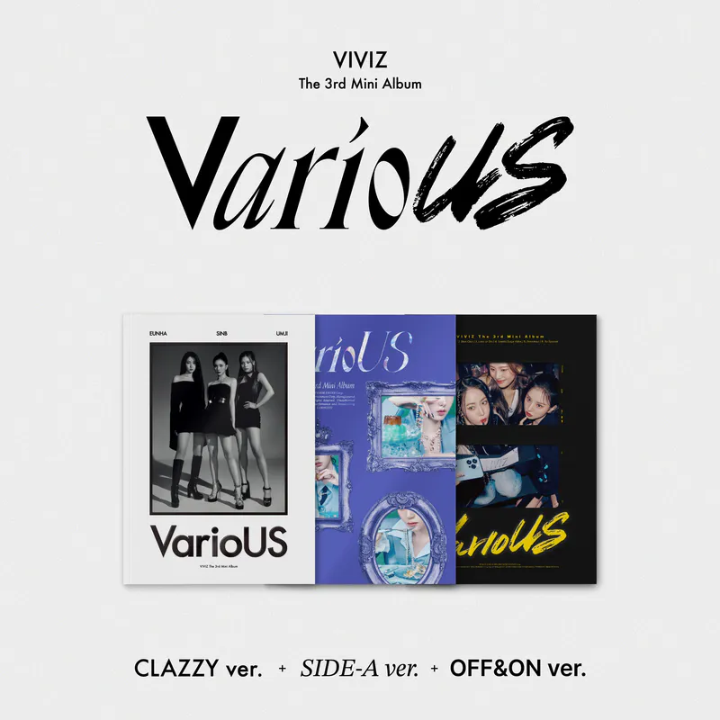[랜덤] 비비지 (VIVIZ) - 미니 3집 [VarioUS] (Photobook)
