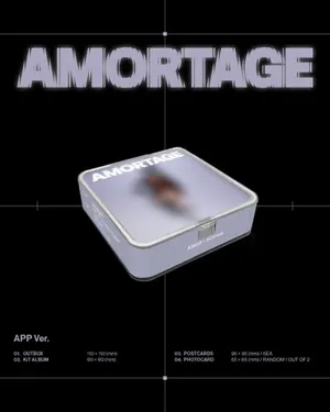 JISOO (지수) - 미니 앨범 [AMORTAGE] (APP Ver.)