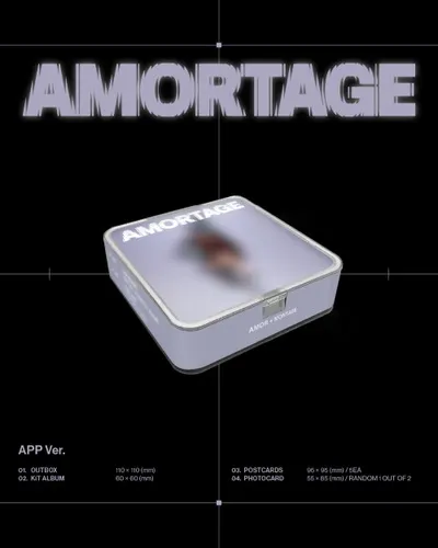 JISOO (지수) - 미니 앨범 [AMORTAGE] (APP Ver.)