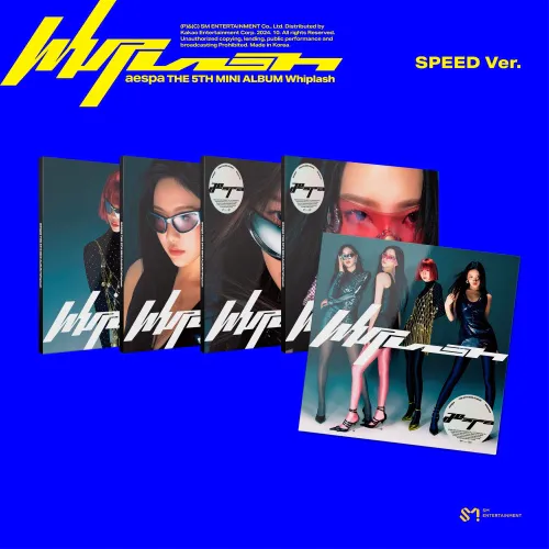 [랜덤] 에스파 (aespa) - 미니 5집 [Whiplash] (SPEED Ver.)