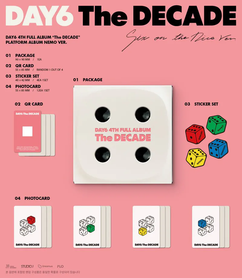 [랜덤] DAY6 (데이식스) - [The DECADE] (플랫폼) 3